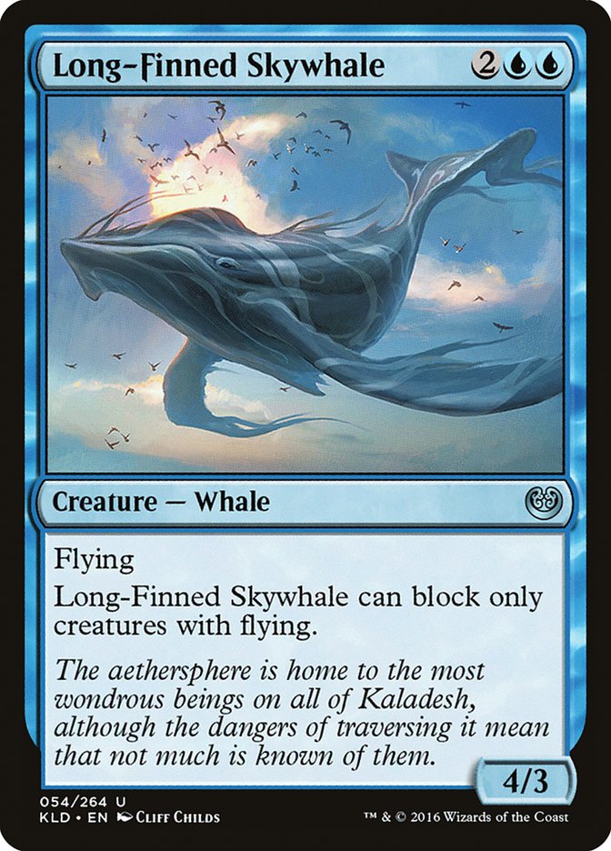 Long-Finned Skywhale [Kaladesh] | Mindsight Gaming