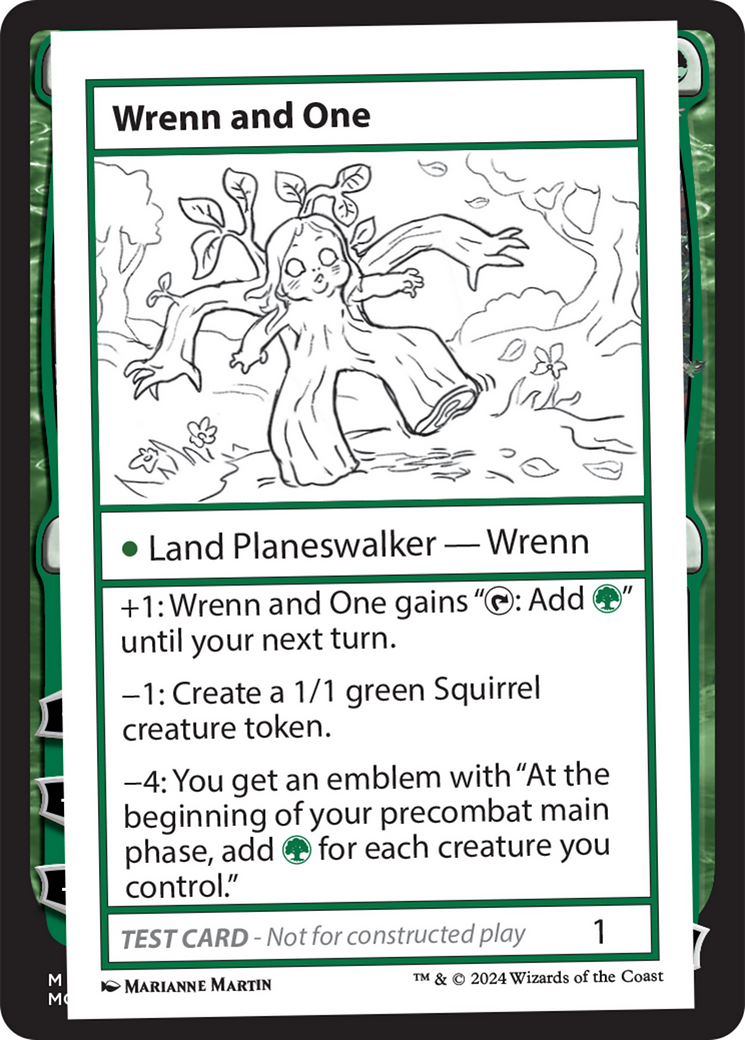 Wrenn and One [Mystery Booster 2 Playtest Cards] | Mindsight Gaming