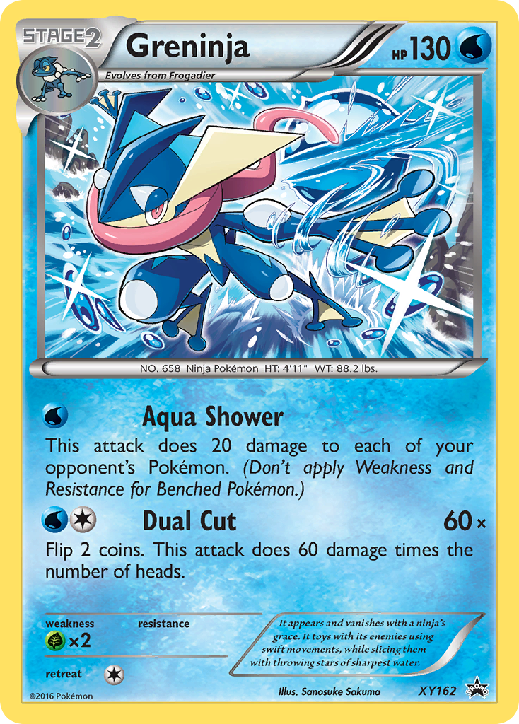 Greninja (XY162) [XY: Black Star Promos] | Mindsight Gaming