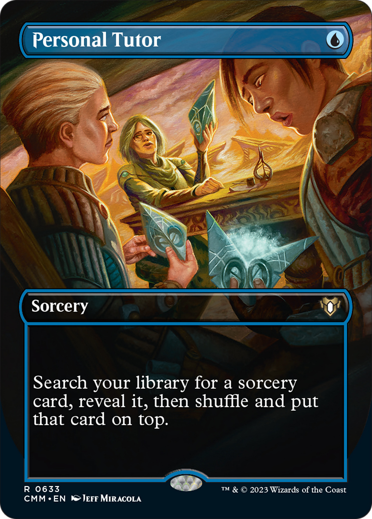 Personal Tutor (Extended Art) [Commander Masters] | Mindsight Gaming