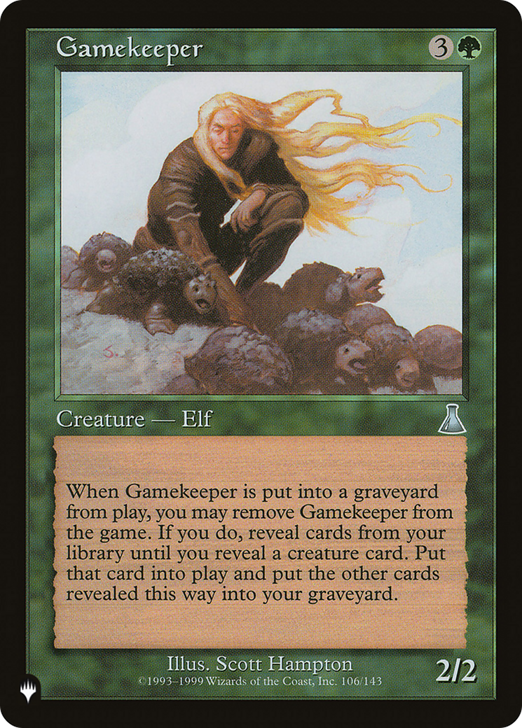 Gamekeeper [The List Reprints] | Mindsight Gaming