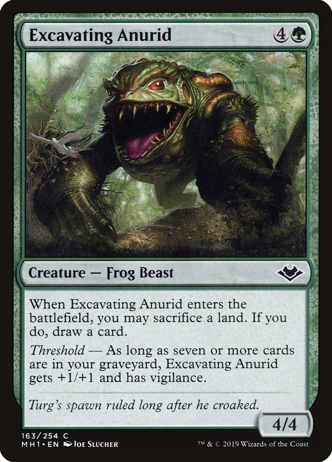 Excavating Anurid [Modern Horizons] | Mindsight Gaming