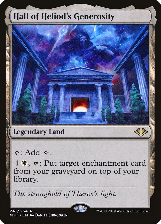 Hall of Heliod's Generosity [Modern Horizons] | Mindsight Gaming