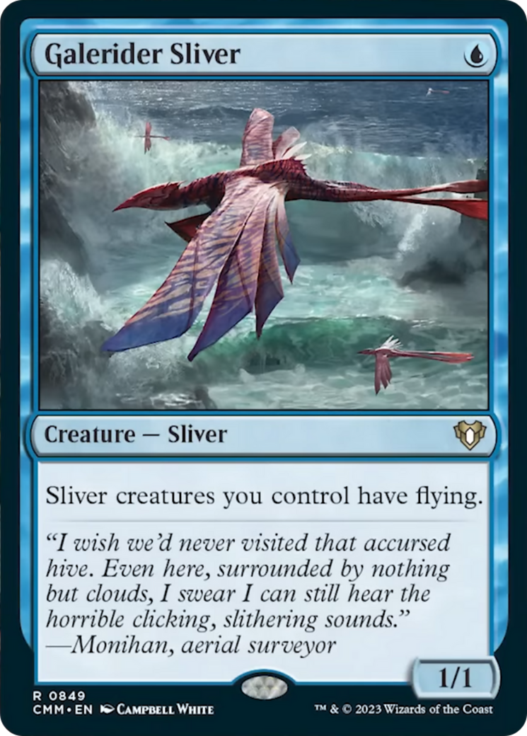 Galerider Sliver [Commander Masters] | Mindsight Gaming