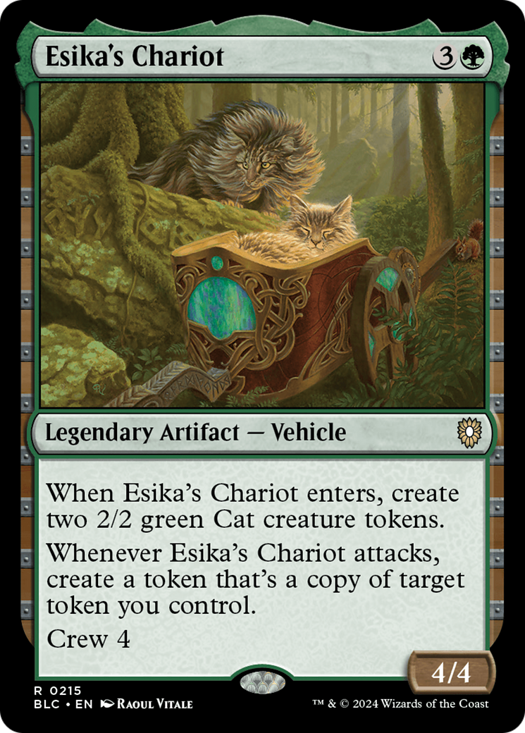 Esika's Chariot [Bloomburrow Commander] | Mindsight Gaming