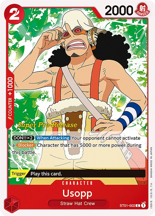 Usopp [Super Pre-Release Starter Deck: Straw Hat Crew] | Mindsight Gaming