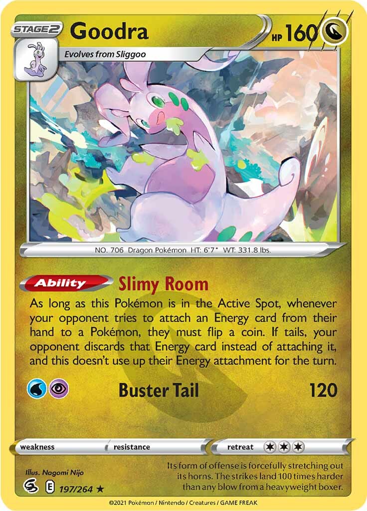 Goodra (197/264) [Sword & Shield: Fusion Strike] | Mindsight Gaming