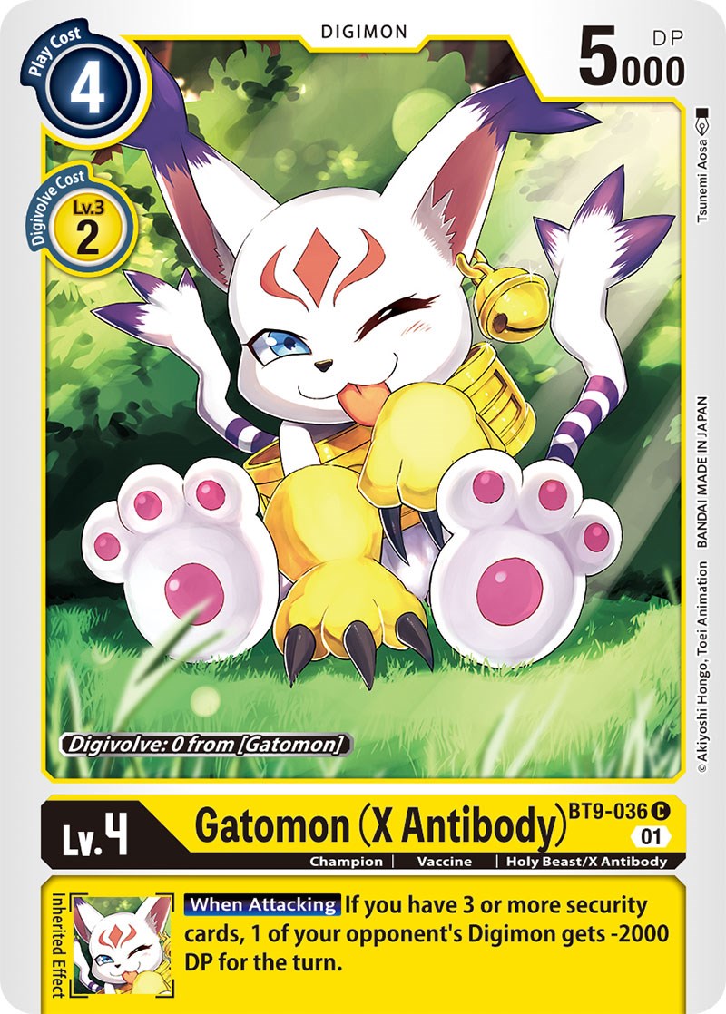 Gatomon (X Antibody) [BT9-036] [X Record] | Mindsight Gaming