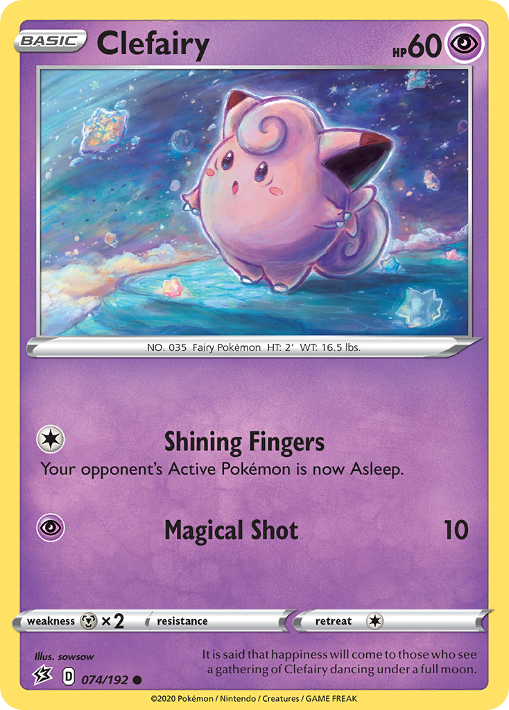 Clefairy (074/192) [Sword & Shield: Rebel Clash] | Mindsight Gaming