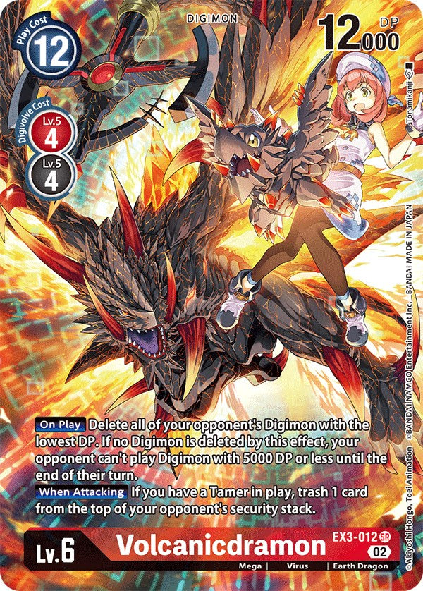 Volcanicdramon [EX3-012] (Alternate Art) [Draconic Roar] | Mindsight Gaming