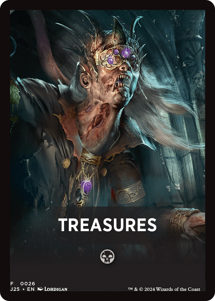 Treasures Theme Card [Foundations Jumpstart Front Cards] | Mindsight Gaming