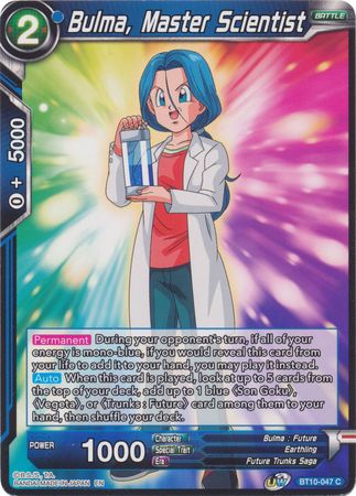 Bulma, Master Scientist (BT10-047) [Rise of the Unison Warrior 2nd Edition] | Mindsight Gaming