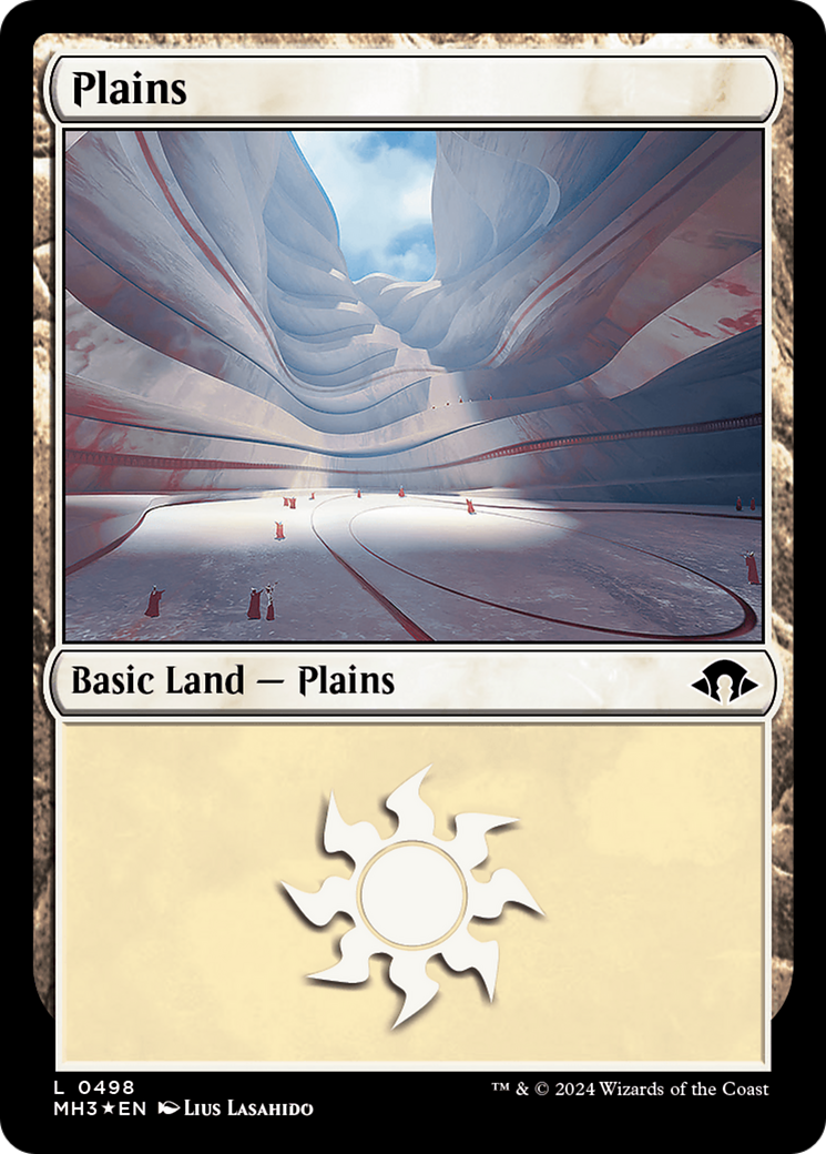 Plains (0498) (Ripple Foil) [Modern Horizons 3] | Mindsight Gaming