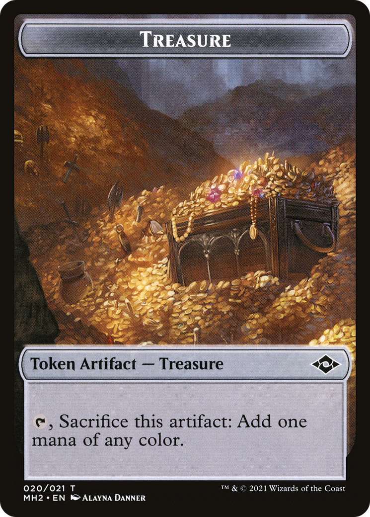 Treasure // Insect Double-Sided Token [Secret Lair: Heads I Win, Tails You Lose Tokens] | Mindsight Gaming