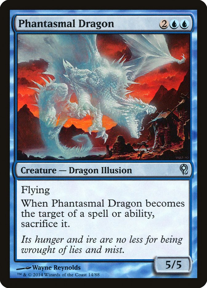 Phantasmal Dragon [Duel Decks: Jace vs. Vraska] | Mindsight Gaming