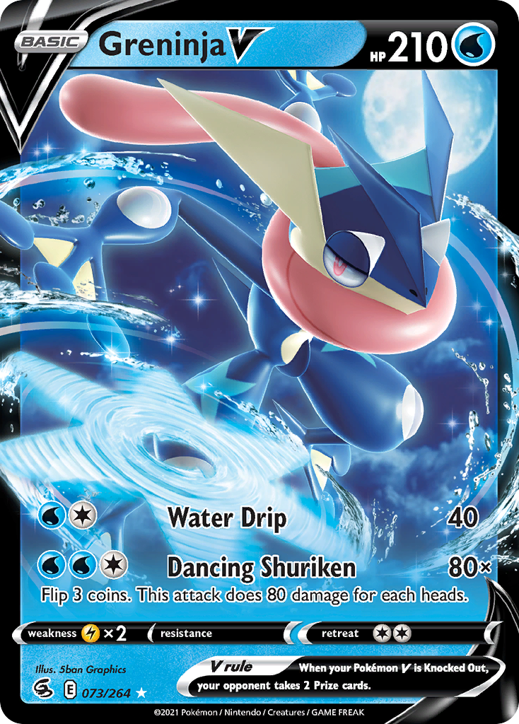 Greninja V (073/264) (Intro Deck) [Sword & Shield: Fusion Strike] | Mindsight Gaming