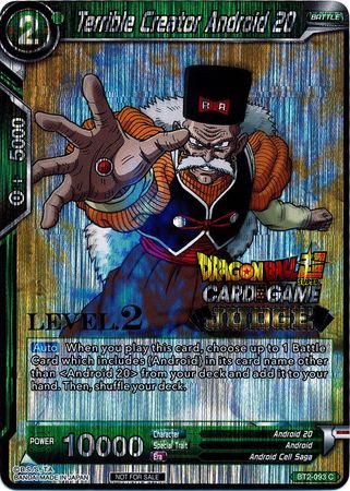 Terrible Creator Android 20 (Level 2) (BT2-093) [Judge Promotion Cards] | Mindsight Gaming