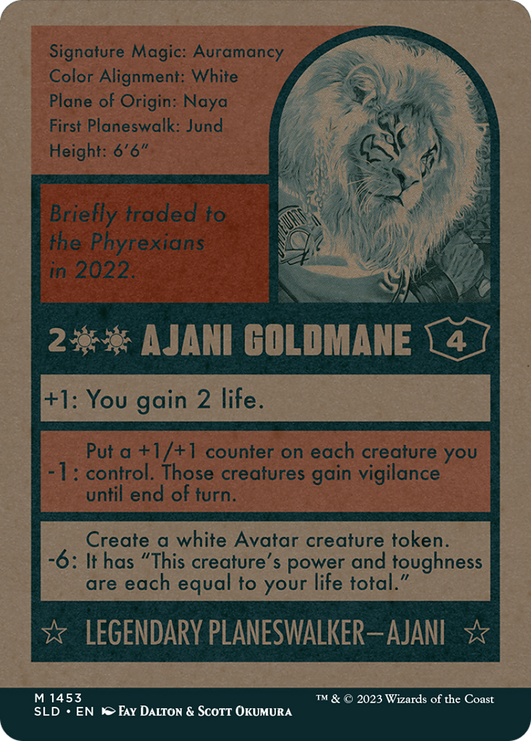 Ajani Goldmane [Secret Lair Drop Series] | Mindsight Gaming