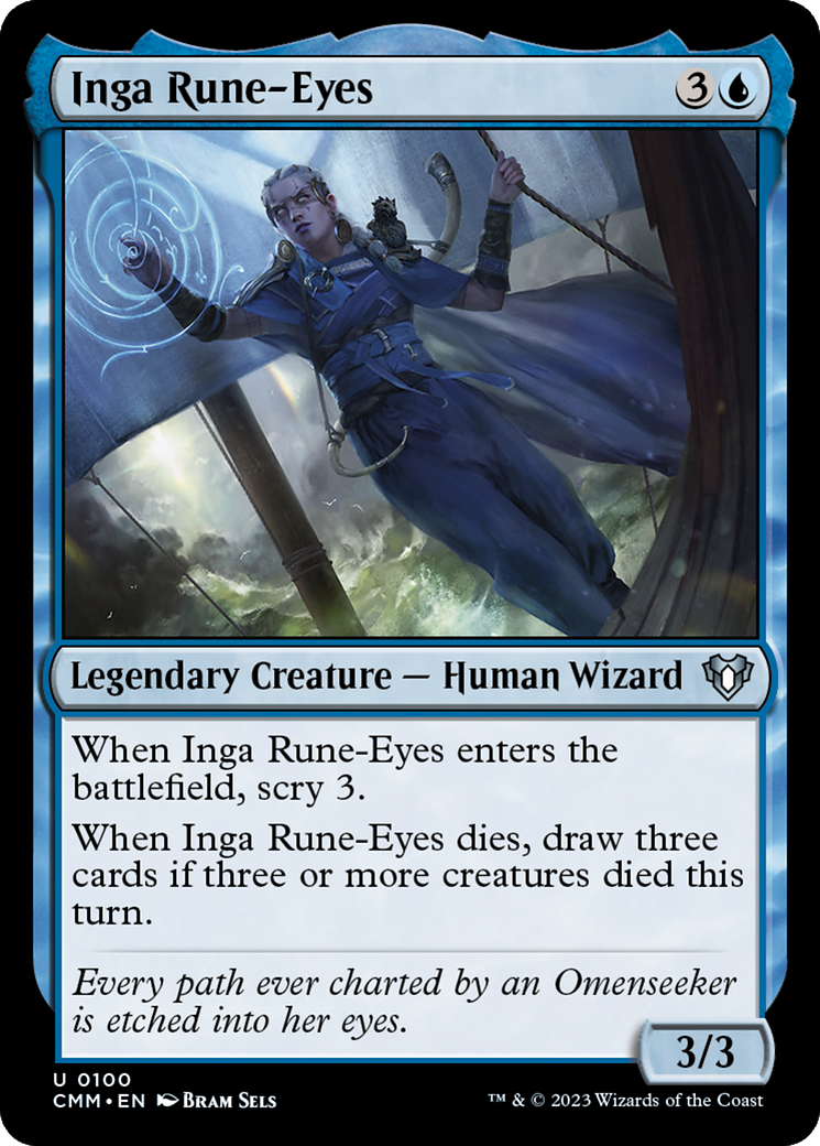 Inga Rune-Eyes [Commander Masters] | Mindsight Gaming