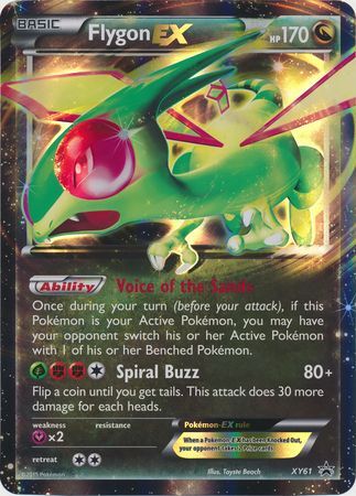 Flygon EX (XY61) (Jumbo Card) [XY: Black Star Promos] | Mindsight Gaming