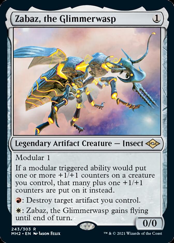 Zabaz, the Glimmerwasp [Modern Horizons 2] | Mindsight Gaming