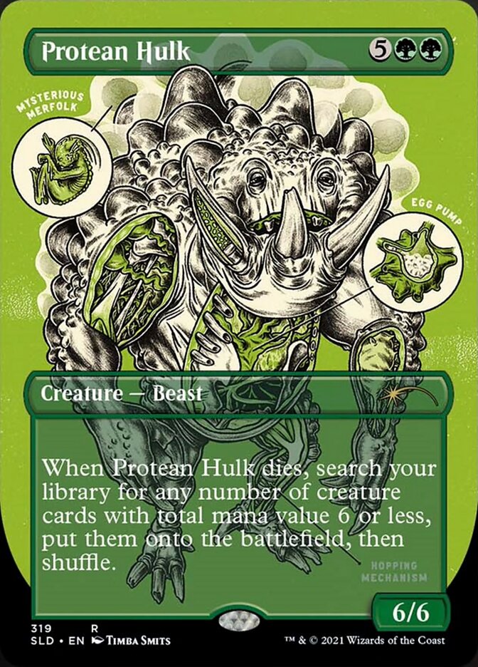 Protean Hulk (Borderless Foil Etched) [Secret Lair Drop Series] | Mindsight Gaming