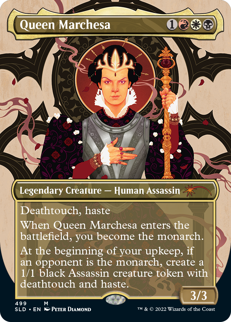 Queen Marchesa (Borderless) [Secret Lair Drop Series] | Mindsight Gaming