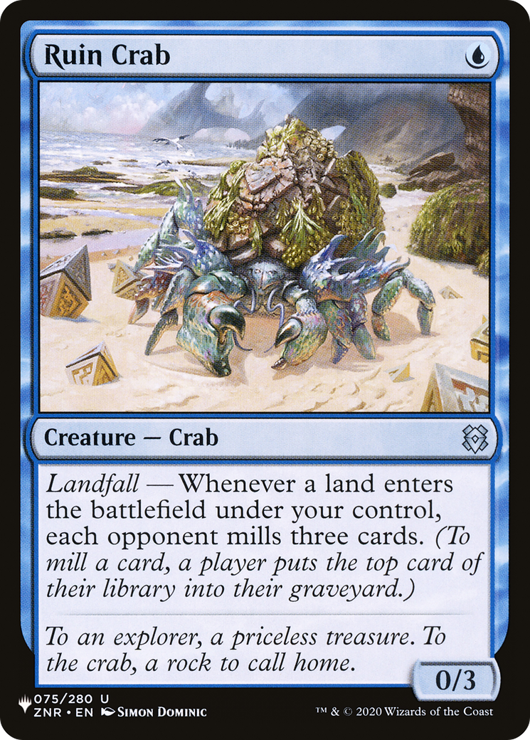 Ruin Crab [The List Reprints] | Mindsight Gaming