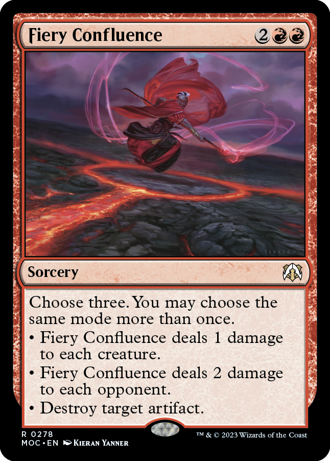 Fiery Confluence [March of the Machine Commander] | Mindsight Gaming