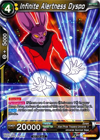 Infinite Alertness Dyspo (P-054) [Promotion Cards] | Mindsight Gaming