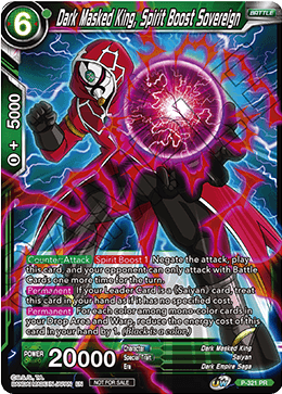 Dark Masked King, Spirit Boost Sovereign (P-321) [Tournament Promotion Cards] | Mindsight Gaming