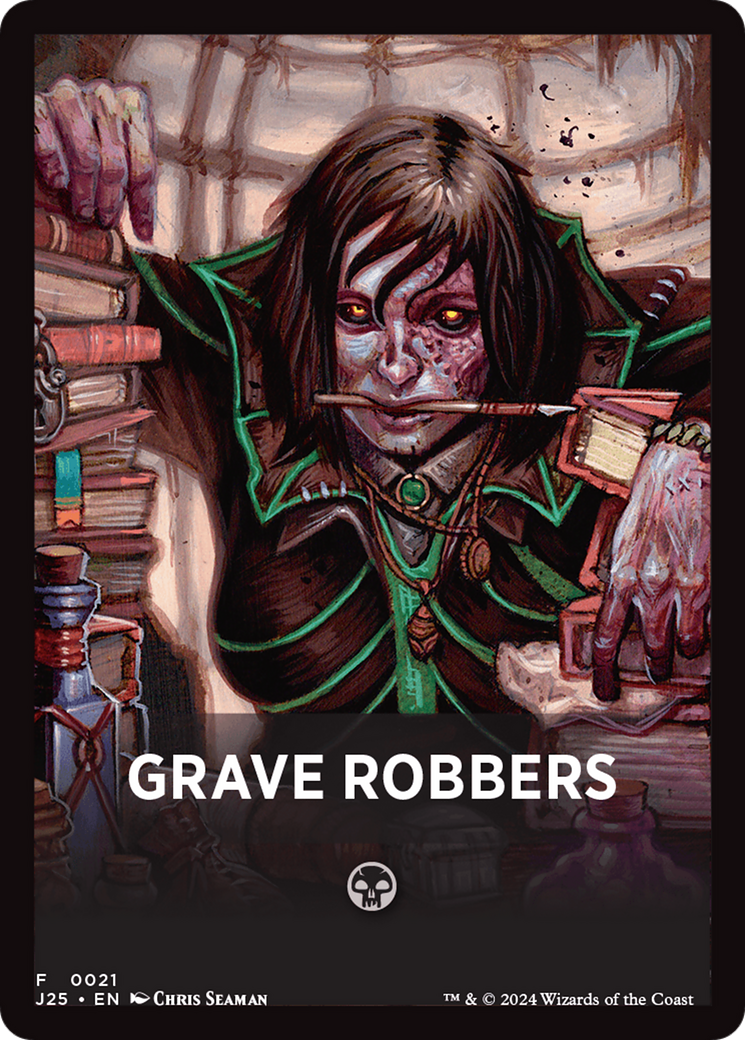 Grave Robbers Theme Card [Foundations Jumpstart Front Cards] | Mindsight Gaming