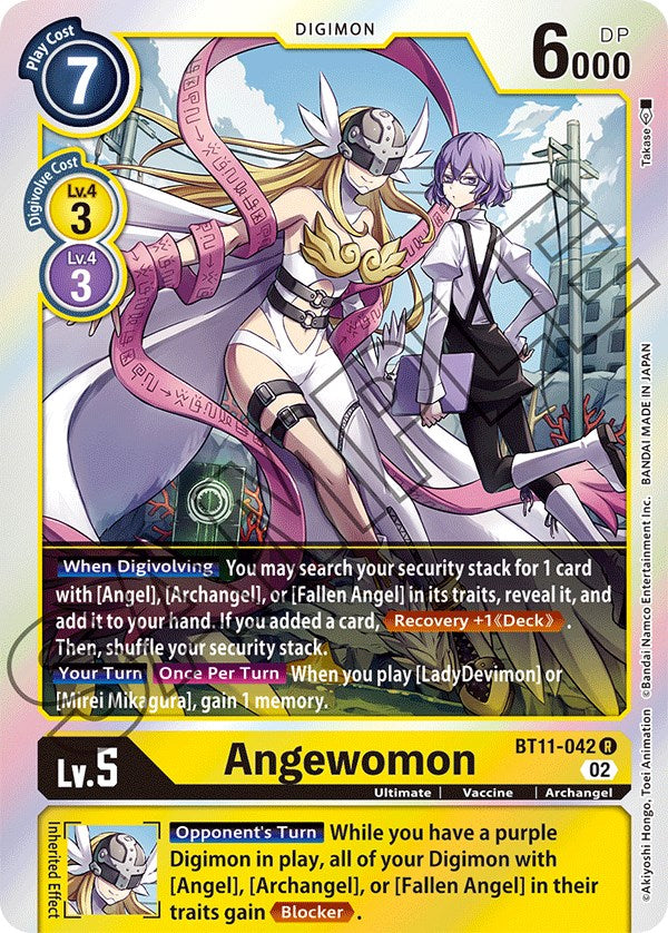 Angewomon [BT11-042] [Dimensional Phase] | Mindsight Gaming