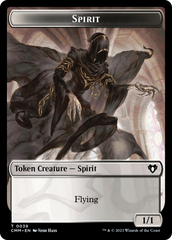 Spirit // Eldrazi Scion Double-Sided Token [Commander Masters Tokens] | Mindsight Gaming