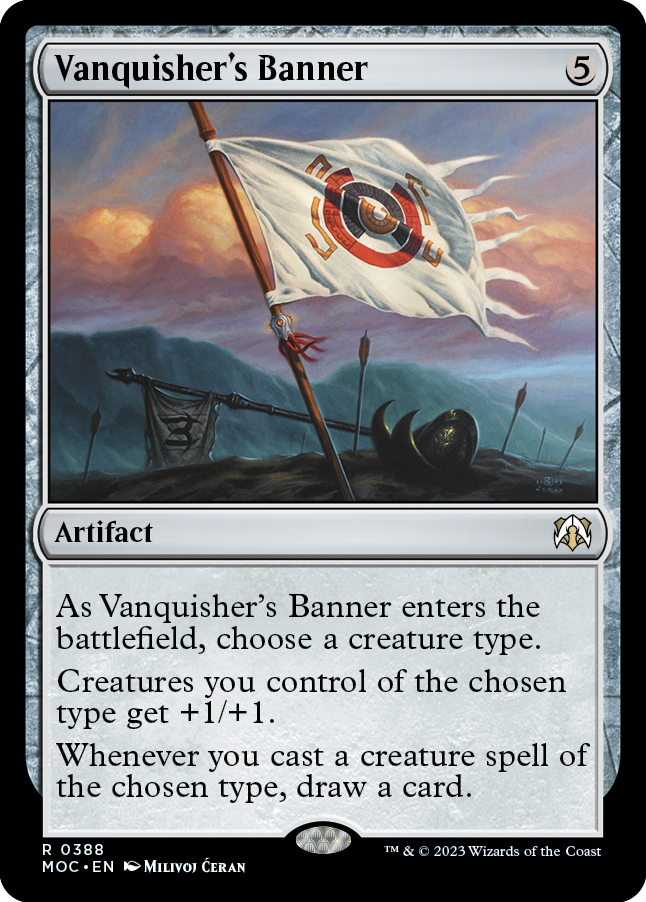 Vanquisher's Banner [March of the Machine Commander] | Mindsight Gaming