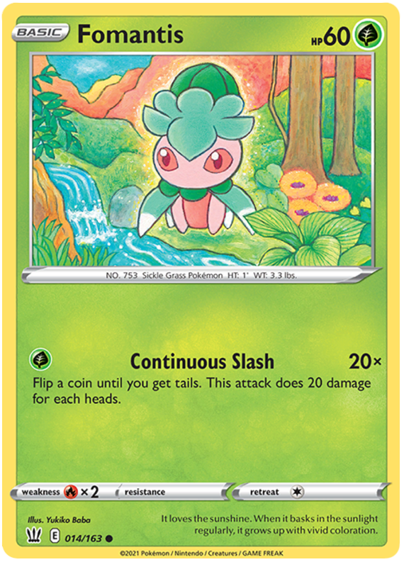 Fomantis (014/163) [Sword & Shield: Battle Styles] | Mindsight Gaming