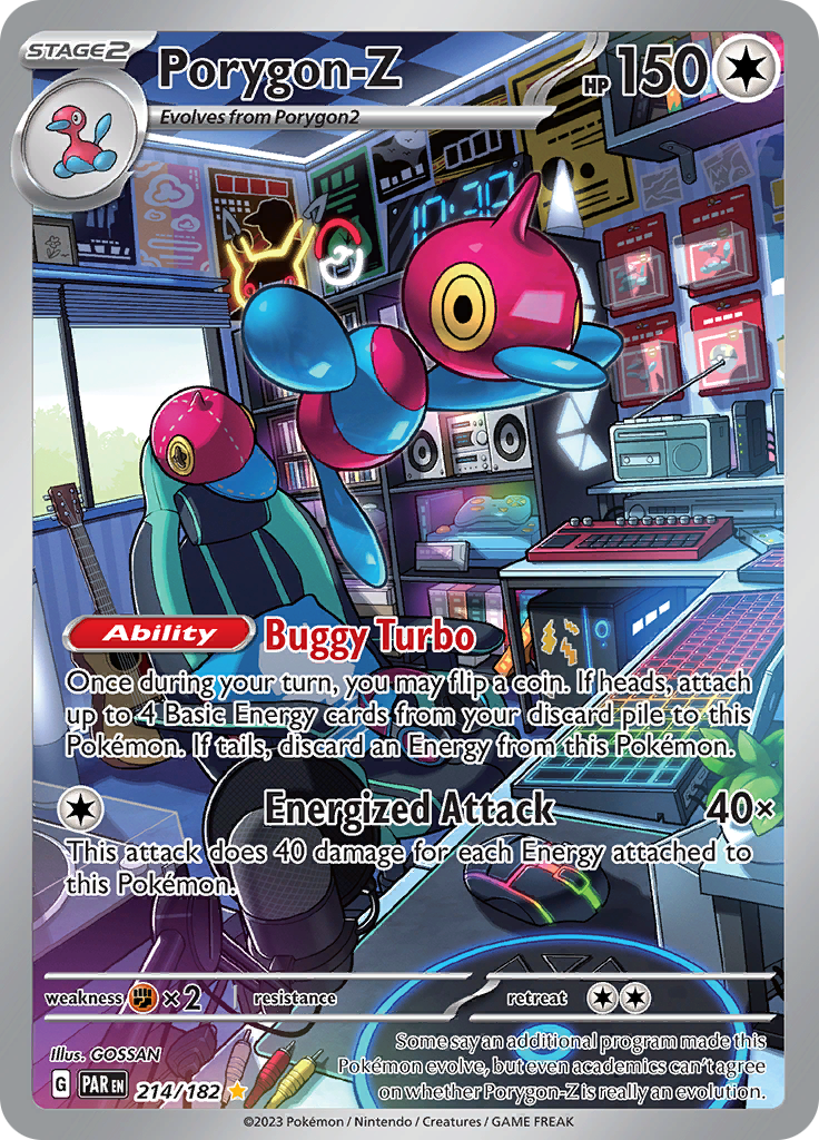 Porygon-Z (214/182) [Scarlet & Violet: Paradox Rift] | Mindsight Gaming