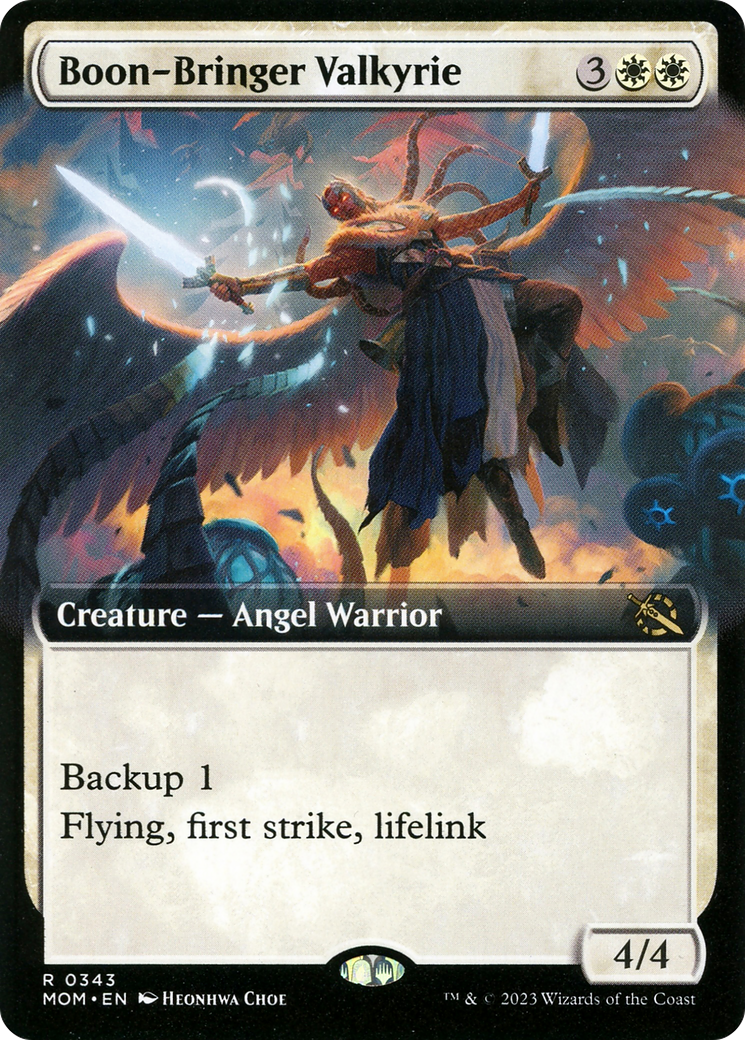 Boon-Bringer Valkyrie (Extended Art) [March of the Machine] | Mindsight Gaming