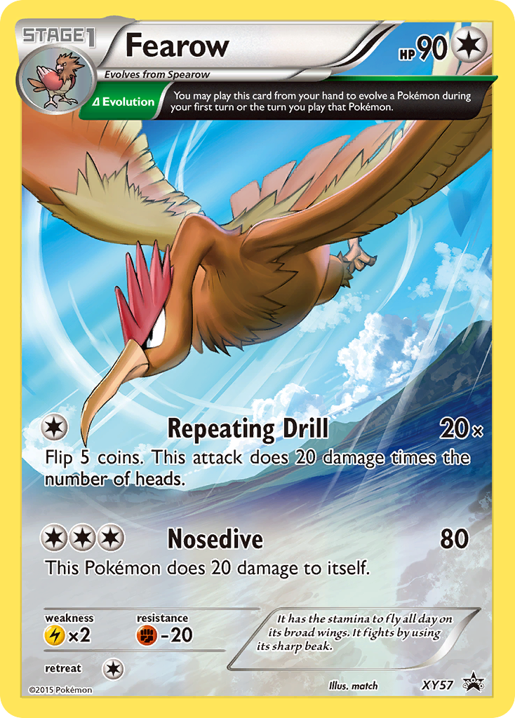 Fearow (XY57) [XY: Black Star Promos] | Mindsight Gaming