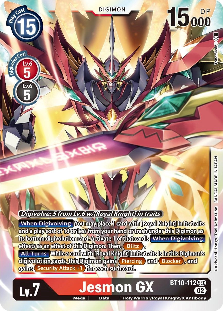 Jesmon GX [BT10-112] [Xros Encounter] | Mindsight Gaming