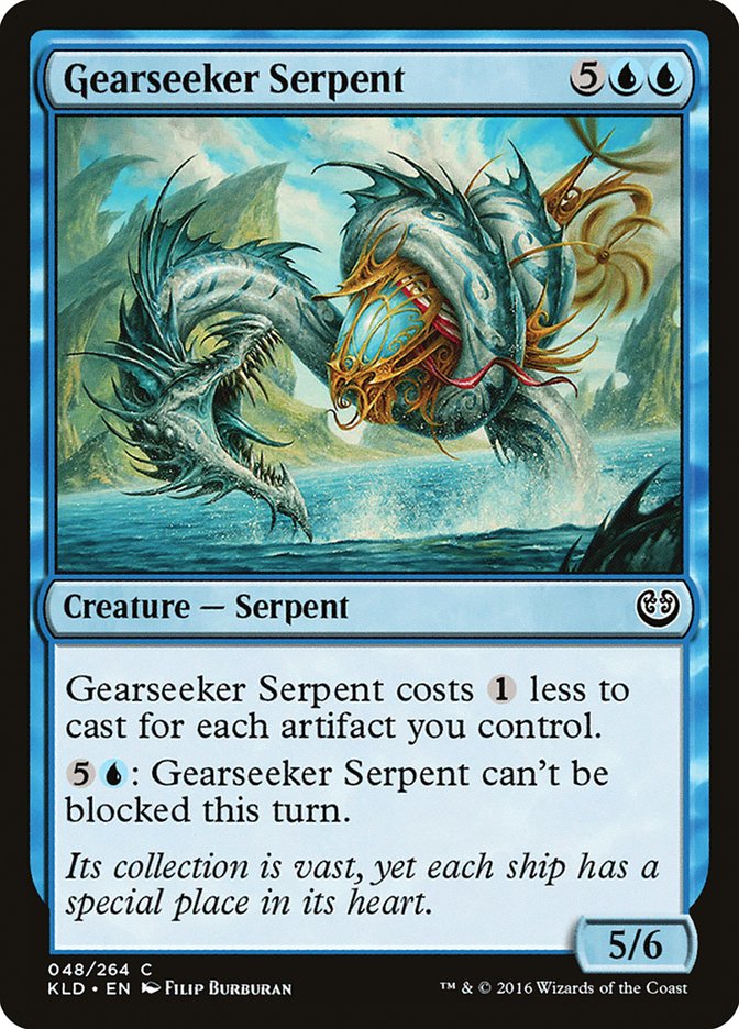 Gearseeker Serpent [Kaladesh] | Mindsight Gaming