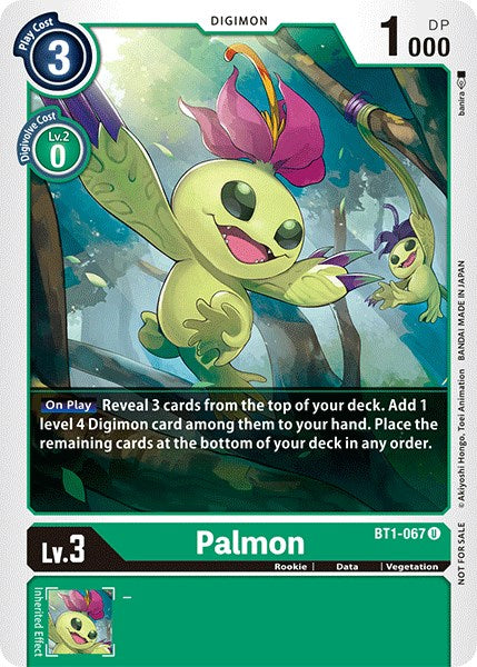 Palmon [BT1-067] (Official Tournament Pack Vol.3) [Release Special Booster Promos] | Mindsight Gaming