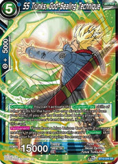 SS Trunks, God-Sealing Technique (Event Pack 08) (BT10-044) [Tournament Promotion Cards] | Mindsight Gaming