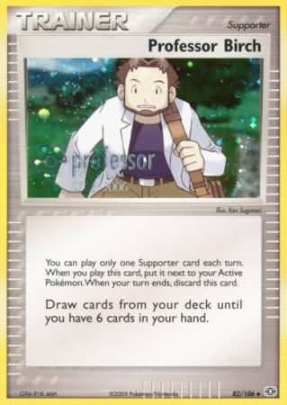 Professor Birch (82/106) (2006) [Professor Program Promos] | Mindsight Gaming