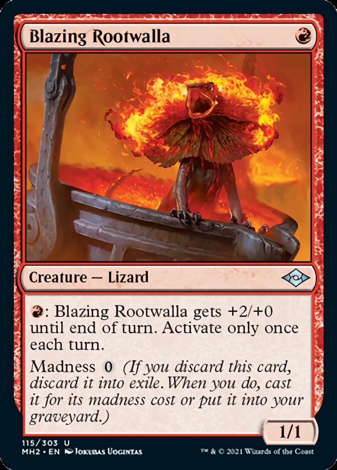 Blazing Rootwalla [Modern Horizons 2] | Mindsight Gaming