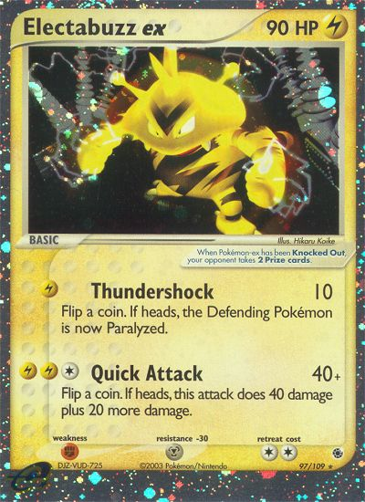 Electabuzz ex (97/109) [EX: Ruby & Sapphire] | Mindsight Gaming