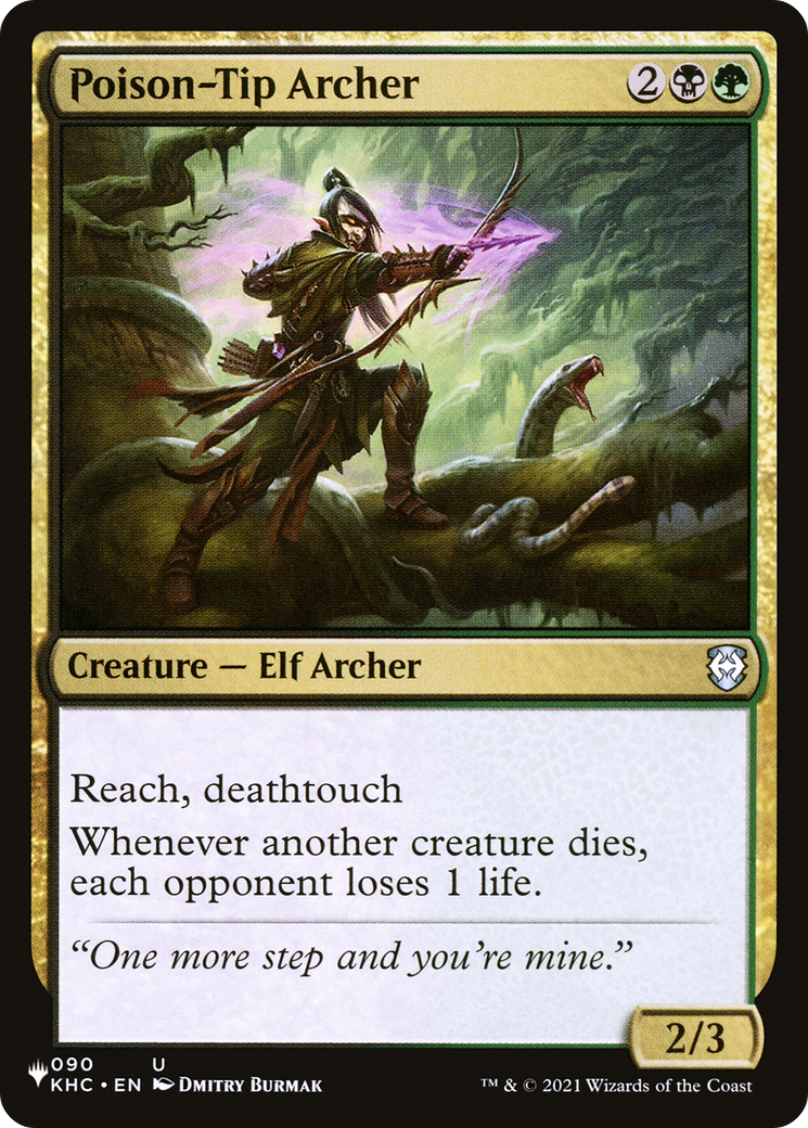 Poison-Tip Archer [The List Reprints] | Mindsight Gaming