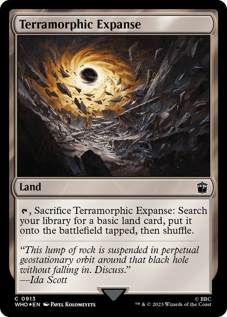 Terramorphic Expanse (Surge Foil) [Doctor Who] | Mindsight Gaming