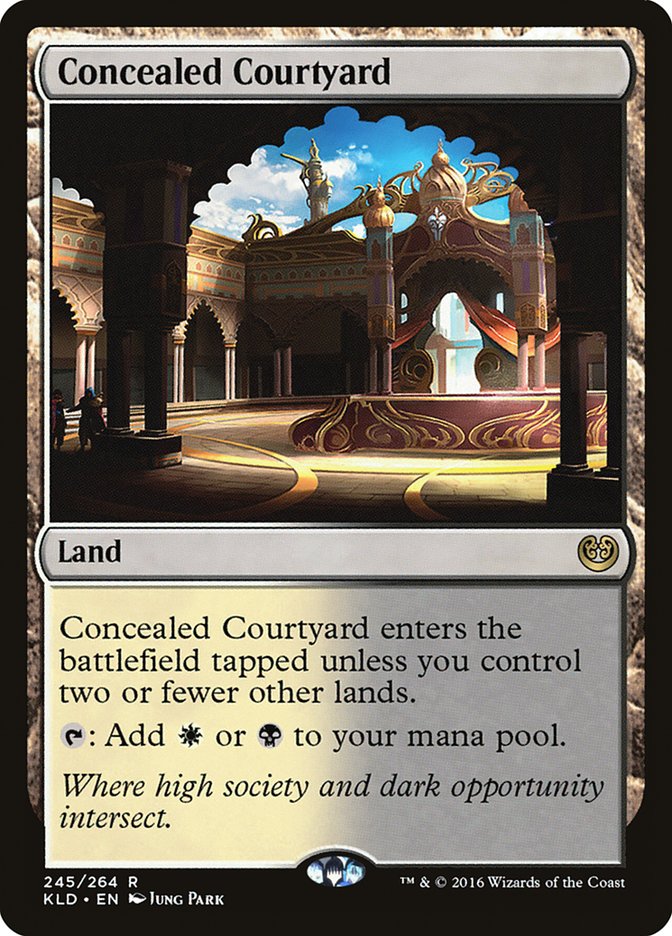 Concealed Courtyard [Kaladesh] | Mindsight Gaming