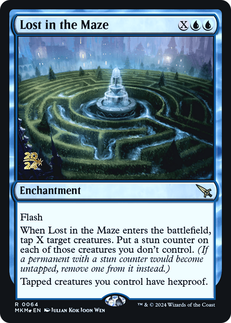 Lost in the Maze [Murders at Karlov Manor Prerelease Promos] | Mindsight Gaming